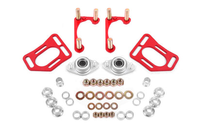 BMR Suspension BMR 90-93 Fox Mustang Caster Camber Plates - Red WAK731R WAK731R Photo - Primary