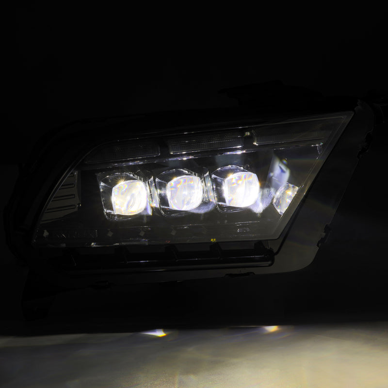 AlphaRex 13-14 Ford Mustang NOVA LED Proj Headlights Alpha-Blk w/Actv Light & Seq.Sig / SB DRL 880488 880488 User 3