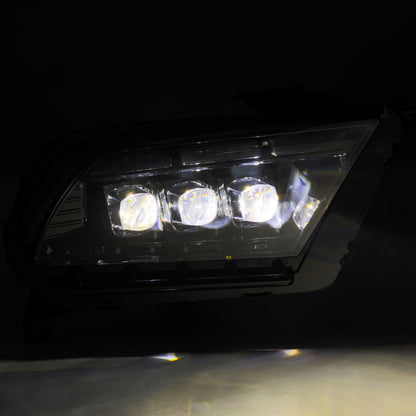 AlphaRex 13-14 Ford Mustang NOVA LED Proj Headlights Alpha-Blk w/Actv Light & Seq.Sig / SB DRL 880488 880488 User 3