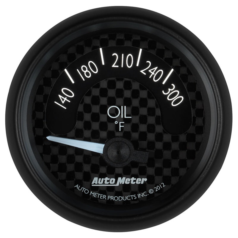 Autometer GT Series 52mm Short Sweep Electronic 140-300 Deg F Oil Temperature 8048 8048 User 4
