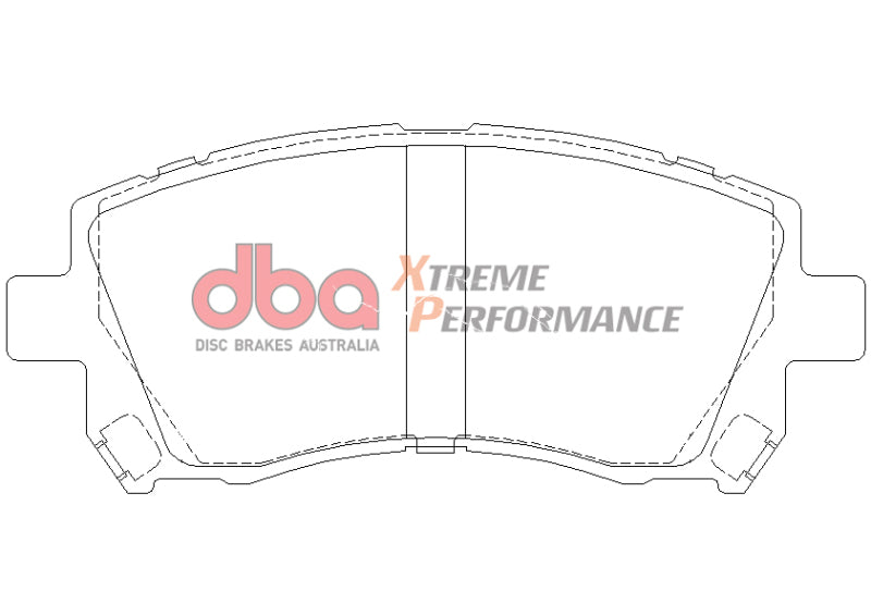 DBA 02-03 Subaru WRX / 98-01 Subaru Impreza XP650 Front Brake Pads DB1342XP DB1342XP Photo - out of package