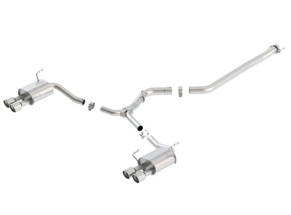 Borla 11-14 Subaru Impreza WRX/STI Sedan 4dr ATAK SS Catback Exhaust 140418 140418 Photo - Primary