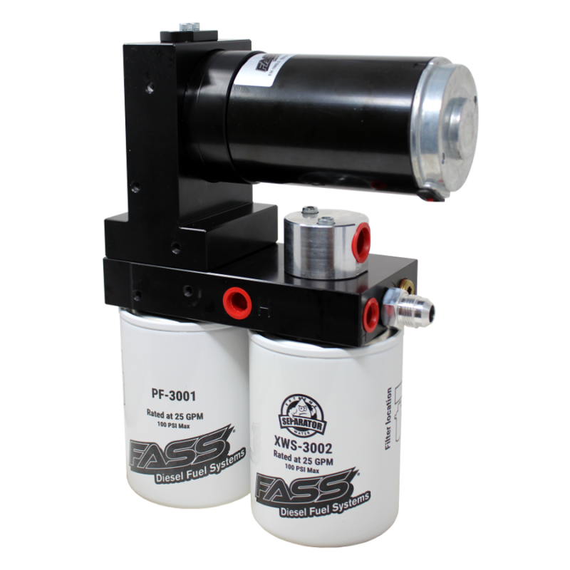FASS Fuel Systems FASS Class 8 250gph/16-18psi Titanium Signature Series Fuel Air Separation System TS 250G TS250G TS250G User 1