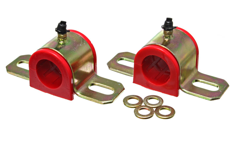 Energy Suspension Sway Bar Bushing Set Red 9.5163R Photo - Primary