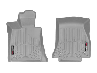 WeatherTech 2016+ BMW 7-Series Front FloorLiner - Grey (Vehicles w/Rear Executive Lounge Seating) 468741 468741 Photo - Unmounted
