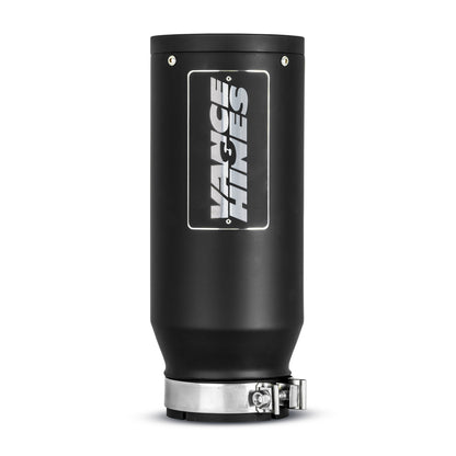 Vance and Hines Vance & Hines 5inX6.5inX16in Universal Exhaust Tip Eliminator for Black Catback Exhaust 46908