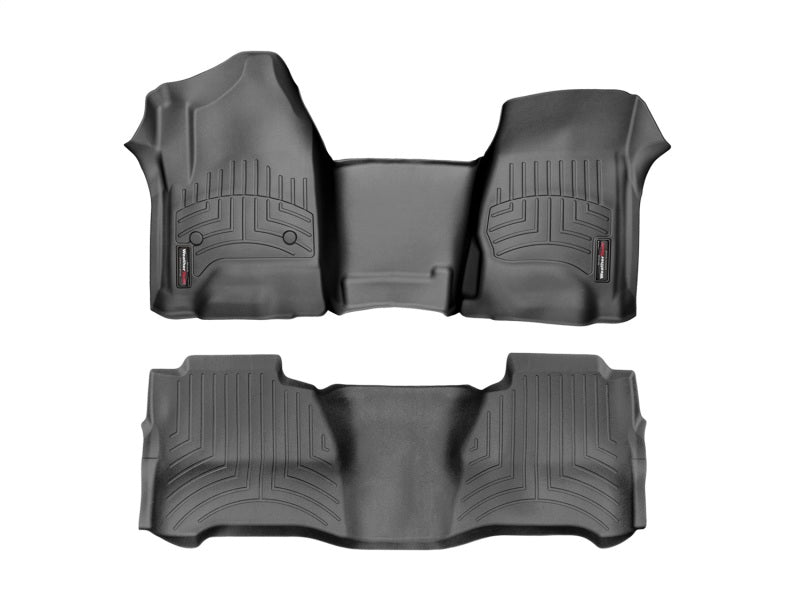 WeatherTech WT FloorLiner - Rear - Blk Floor Mats Floor Mats - Rubber main image