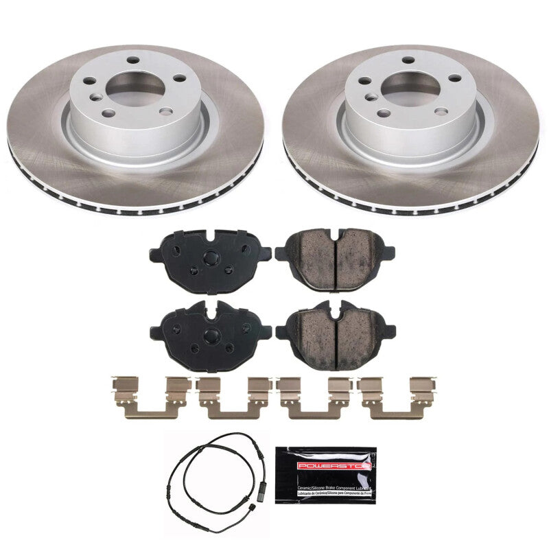 PowerStop Power Stop 15-18 BMW X4 Rear Semi-Coated Rotor Kit SC6040 SC6040 Photo - Primary