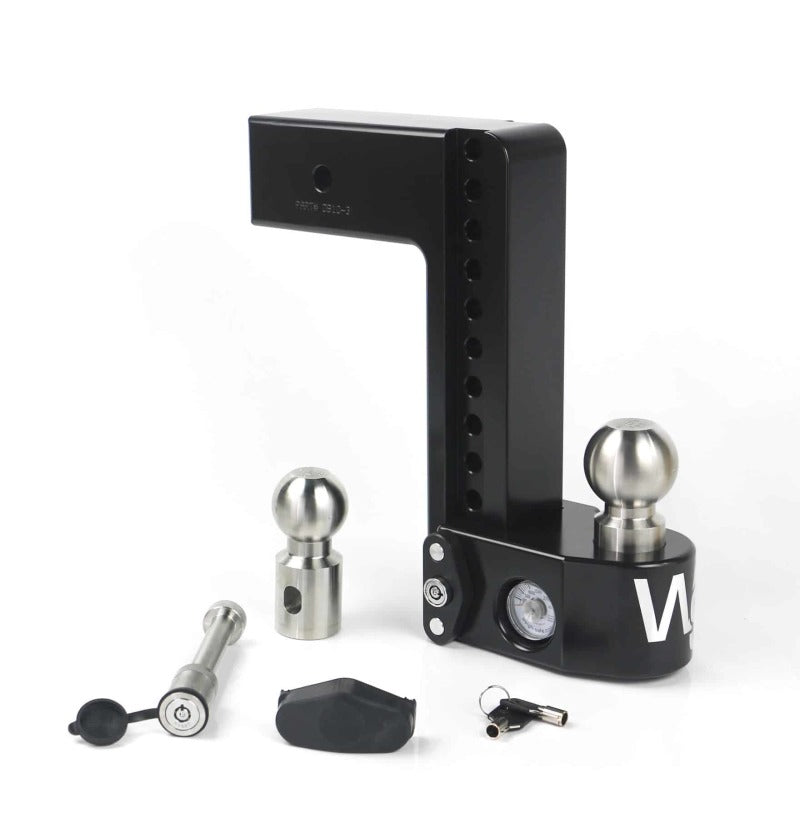 Weigh Safe 10in Drop Hitch w/Built-in Scale & 3in Shank (8K/21K GTWR) w/WS05 - Black Cerakote WS10-3-KA-CER-BLA WS10-3-KA-CER-BLA User 1