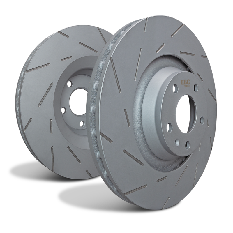 EBC 12-16 Tesla Model S Dual Electric Motors AWD Front USR Slotted Rotors USR2141 USR2141 User 1