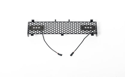 Putco 11-16 Ford SuperDuty - SS Black Punch Design w/ Qty 2 - 6in Light bars Bumper Grille Inserts 88165L-2 88165L-2 Photo - Primary