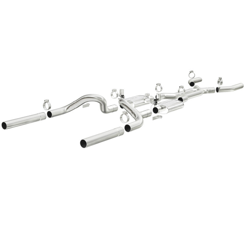 MagnaFlow Ford Mustang Street Series Crossmember-Back Performance Exhaust System 15817 Photo - Primary