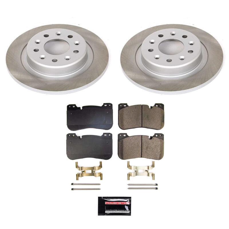 PowerStop Power Stop 2022 GMC Terrain Rear Semi-Coated Rotor Kit SC8676 SC8676 Photo - Primary