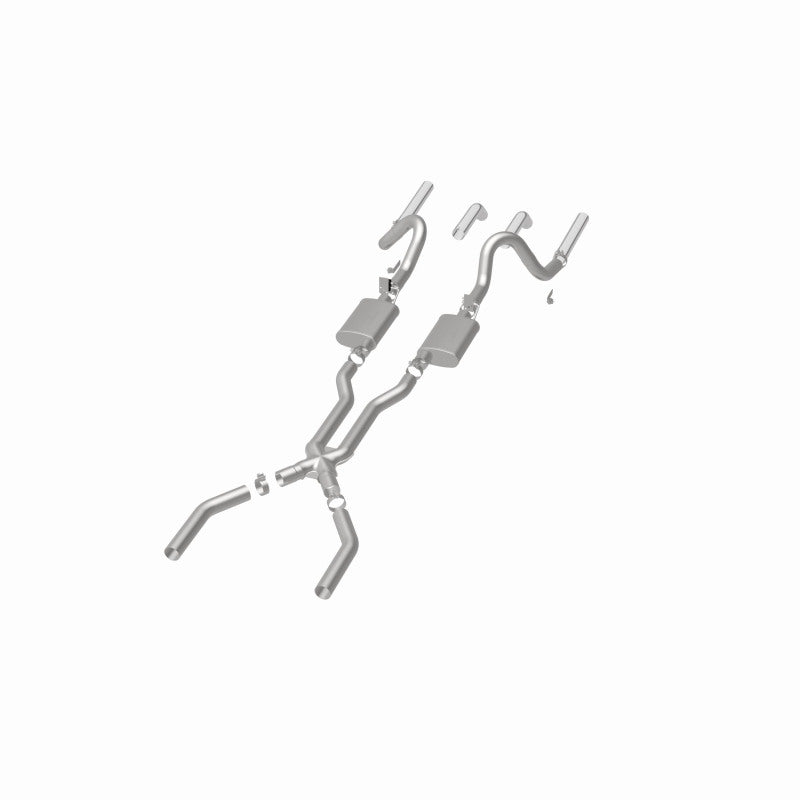 MagnaFlow Ford Mustang Street Series Crossmember-Back Performance Exhaust System 15819 360 Degree Image Set