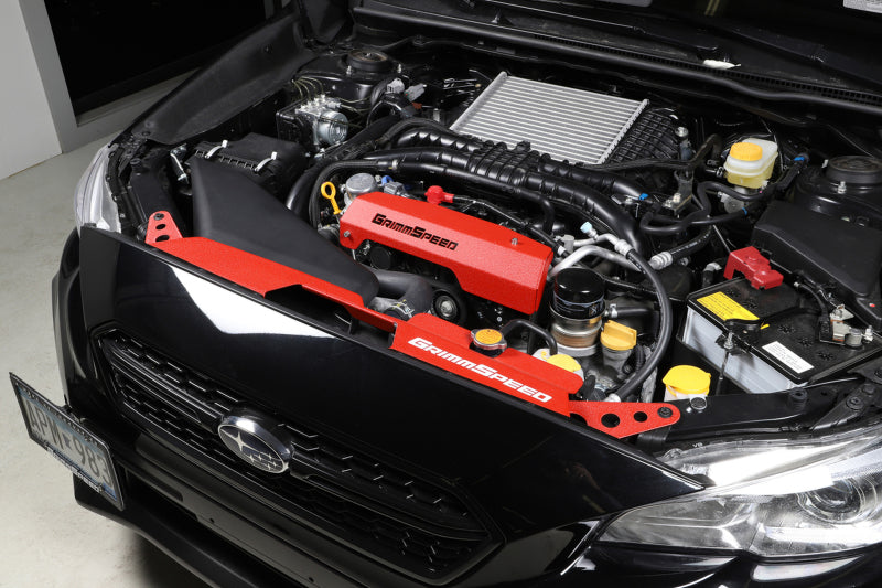 GrimmSpeed 15+ Subaru WRX/STI Radiator Shroud  - Red 096042 096042 User 1