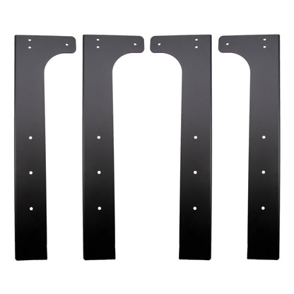 Wehrli Modular Steel Work Bench Leg Kit 40in Tall x .120in Thick - Flat Black WCF25-40-120-FB WCF25-40-120-FB User 1
