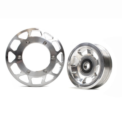 Industrial Injection 07-18 Dodge Cummins 5.9L/6.7L Common Rail Billet Pulley Kit 24FC09 24FC09 Photo - Primary