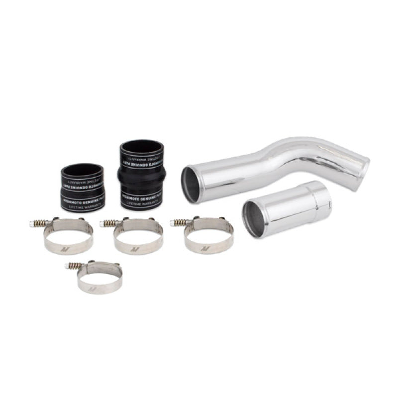 Mishimoto Hot-Side Intercooler Pipe & Boot Kit - Black 11+ Ford 6.7 Powerstroke MMICP-F2D-11HBK Photo - Primary