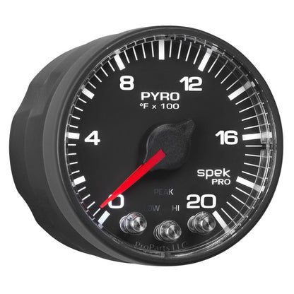 Autometer Spek-Pro 52.4mm 0-2000F Digital Stepper Motor Pyrometer Gauge P310328 P310328 User 7