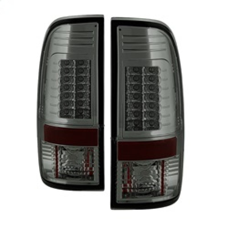 Spyder Ford Super Duty 08-15 Version 2 LED Tail Lights Smoke ALT-YD-FS07-LED-G2-SM 5029201 5029201 Photo - Primary