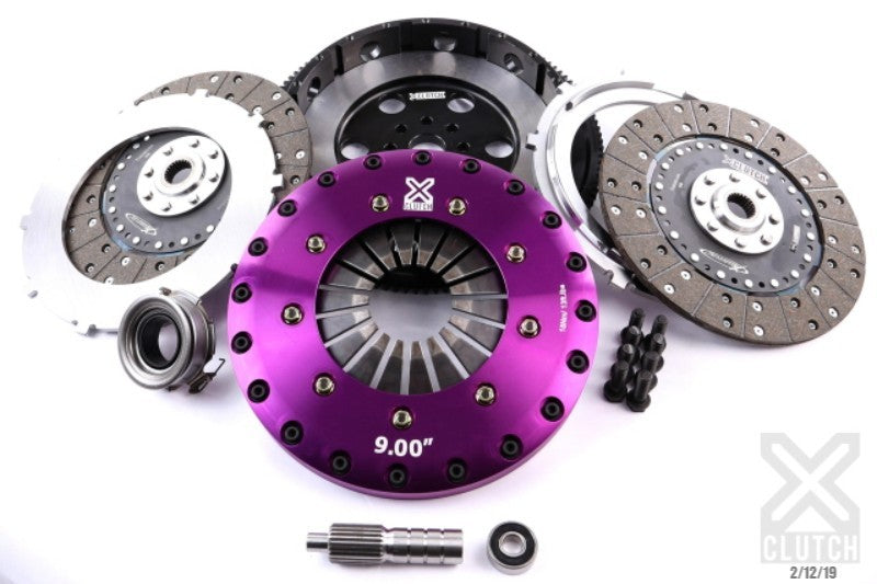 XCLUTCH XCL Clutch - 9in Twin Solid Organic Drivetrain Clutch Kits - Multi main image