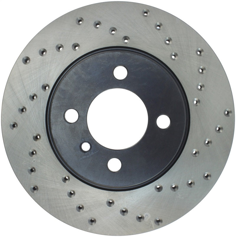 StopTech Drilled Sport Brake Rotor 128.34018L 128.34018L Photo - Primary