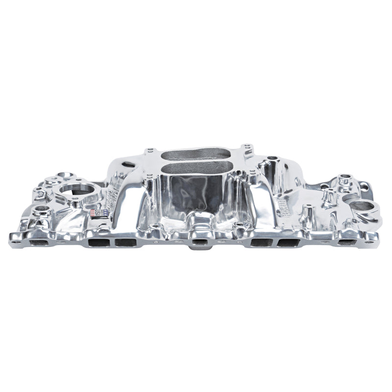 Edelbrock Performer 87-95 Polished Manifold 21041 Photo - out of package
