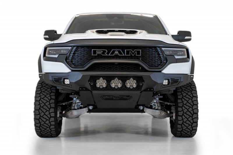 Addictive Desert Designs 2021 Dodge RAM 1500 TRX Bomber Front Bumper (Baja) F620014100103 F620014100103 Photo - Mounted