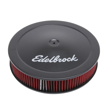 Edelbrock Air Cleaner, Pro-flo Series, Round, 14 In. Diameter, Cloth Element 1225 Photo - Primary