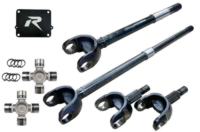 Revolution Gear & Axle 2018+ Jeep Wrangler JL & JT 1-Piece Chromoly Discovery Series Front Axle Kit DC-D44-JLJT-1PC DC-D44-JLJT-1PC Photo - Primary