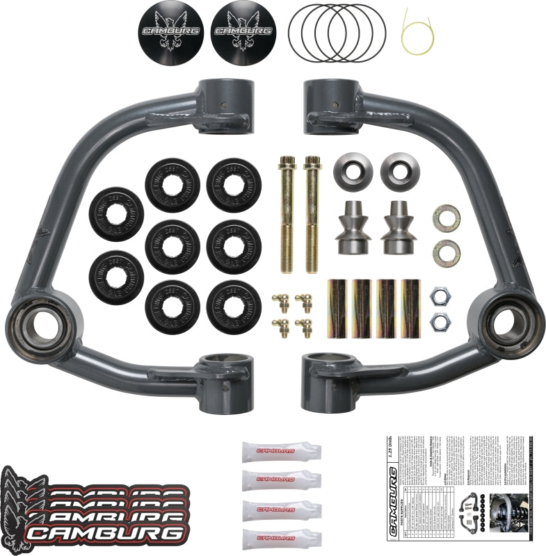 Camburg Ford F-150 2WD/4WD 09-20 1.25in Performance Uniball Upper Arms (w/ covers) CAM-110187 CAM-110187 Photo - out of package