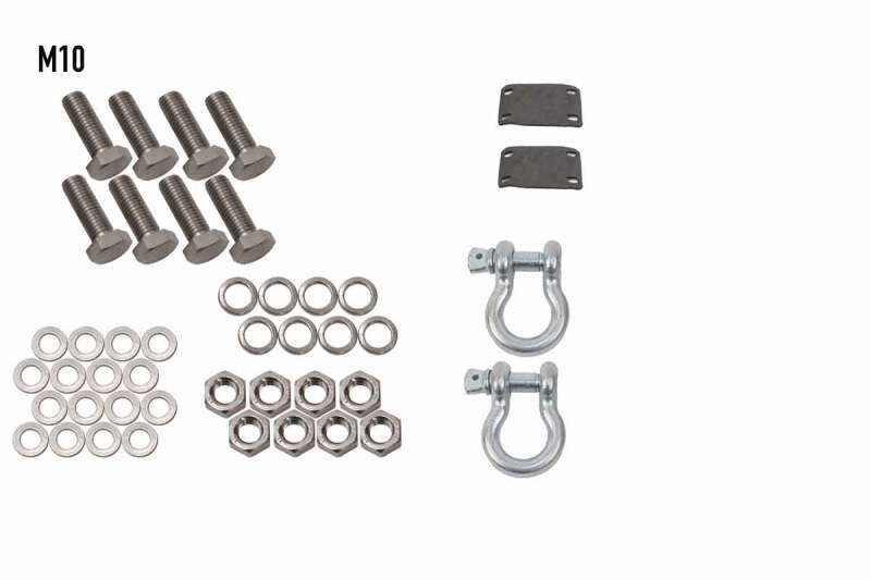 Fishbone Offroad Barracuda D-Ring Mount Set FB22344 FB22344 Photo - out of package