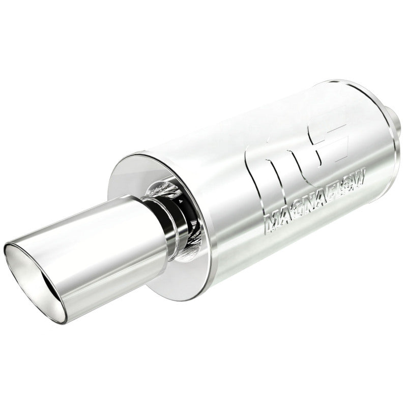 MagnaFlow 7" Round Center/Center Performance Muffler With Tip 14826 Photo - Primary