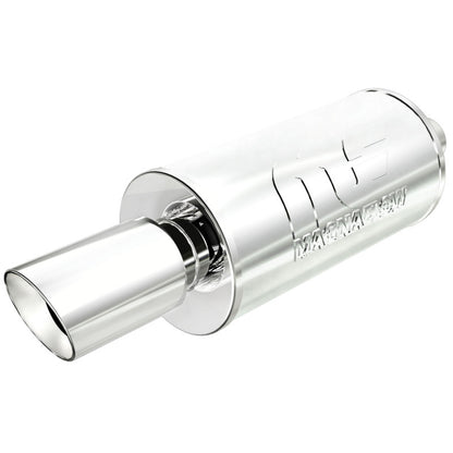 MagnaFlow 7" Round Center/Center Performance Muffler With Tip 14826 Photo - Primary