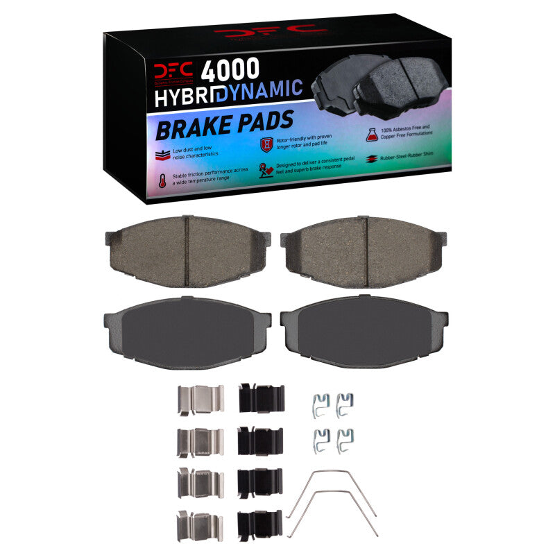 DFC DFC 4000 HybriDynamic Brake Pads Brakes, Rotors & Pads Brake Pads - OE main image
