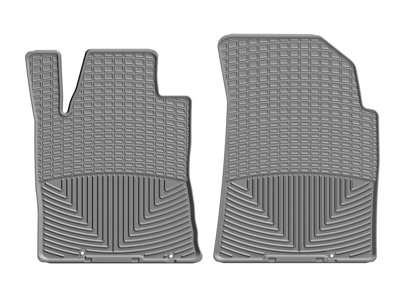 WeatherTech WT Rubber Mats - Front - Grey Floor Mats Floor Mats - Rubber main image