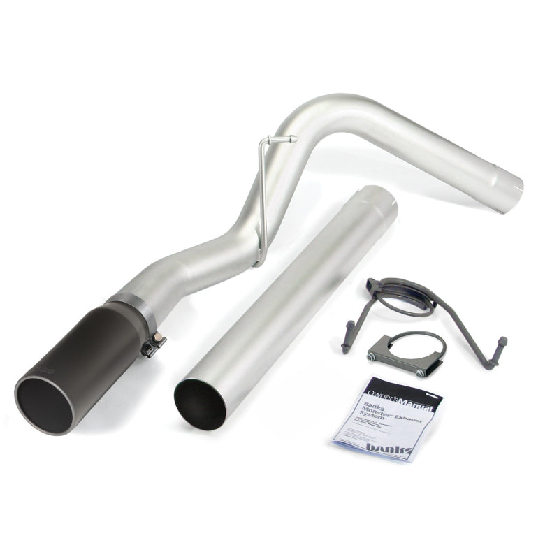 Banks Power 14-15 Dodge Ram 6.7L CCSB Monster Exhaust System - SS Single Exhaust w 49775-B Photo - Primary