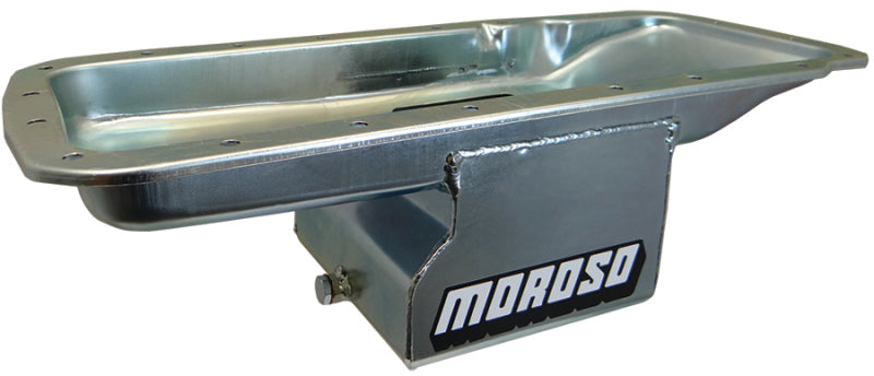 Moroso Oil Pan, Steel, Zinc, Street Performance, Mopar 361-440, 7"Deep CBB 20760 Photo - Primary