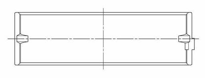 ACL Main Bearing Set AEB5M1010H-STD 5M1010H-STD Technical Drawing
