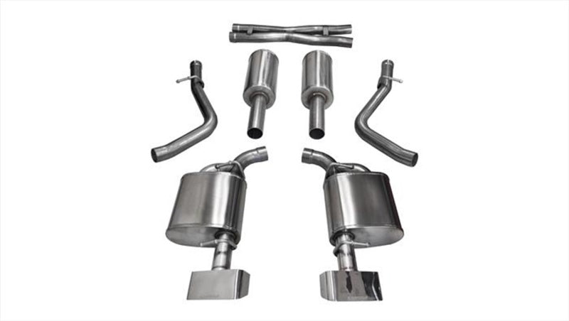 Corsa Performance 2015 Dodge Challenger 5.7L V8 V8 Polished Xtreme Cat-Back 14975 Photo - Primary
