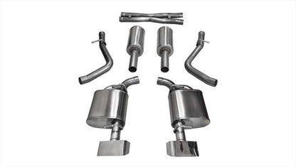 Corsa Performance 2015 Dodge Challenger 5.7L V8 V8 Polished Xtreme Cat-Back 14975 Photo - Primary