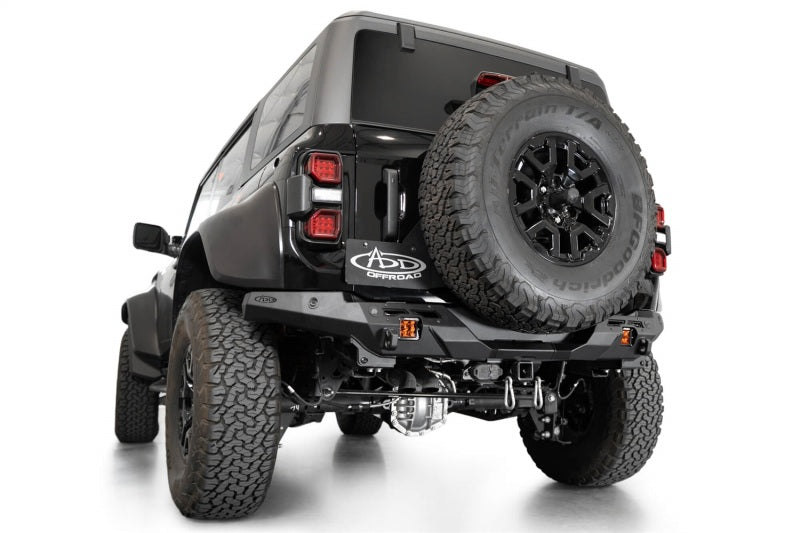 Addictive Desert Designs 2022+ Ford Bronco Raptor Phantom Rear Bumper R260191090103 R260191090103 Photo - Mounted