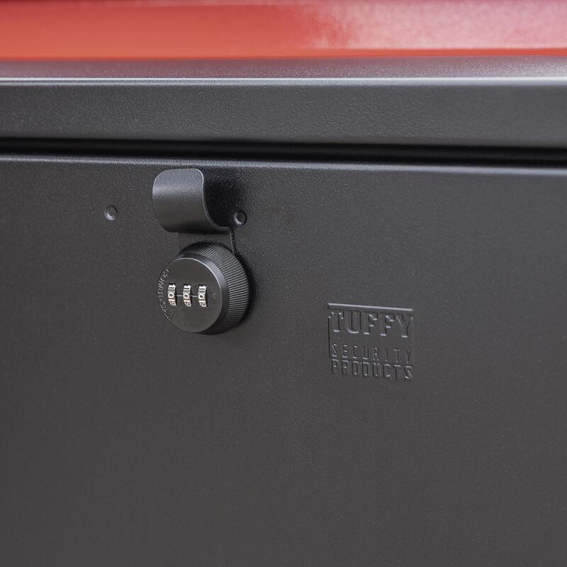 Tuffy Products Tuffy Tailgate Lockbox W/ Combo Lock For Jeep Wrangler 349-01-A 349-01-A Photo - Close Up