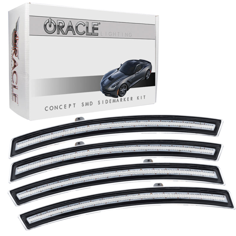 ORACLE Lighting Oracle Chevrolet Corvette C7 Concept Sidemarker Set - Clear - No Paint 2392-019 2392-019 Photo - Primary