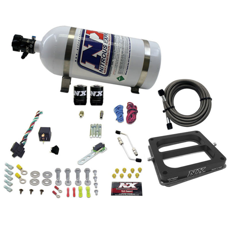 Nitrous Express Dominator/Gasoline Nitrous Kit (50-300HP) w/10lb Bottle 30070-10 30070-10 Photo - Primary
