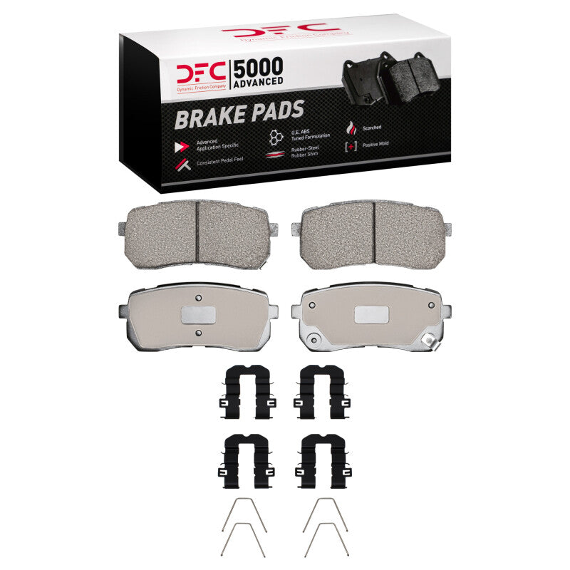 DFC DFC 5000 Advanced Ceramic Brake Pads Brakes, Rotors & Pads Brake Pads - OE main image