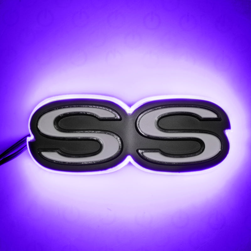 ORACLE Lighting Oracle Chevrolet Camaro SS Illuminated Emblem - UV/Purple 3095-007 3095-007 Photo - Primary