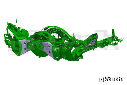 GKTECH V2 S14 240sx /S15 Silvia subframe weld in reinforcement plates