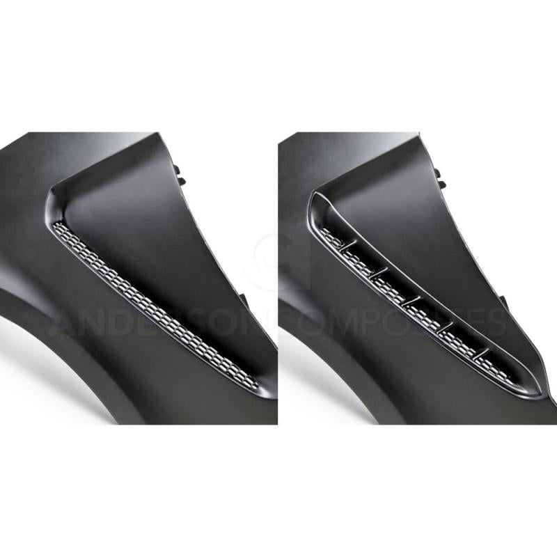 Anderson Composites 15-16 Ford Mustang GT350 Style Fiberglass Front Fenders AC-FF15FDMU-GR-GF AC-FF15FDMU-GR-GF User 3