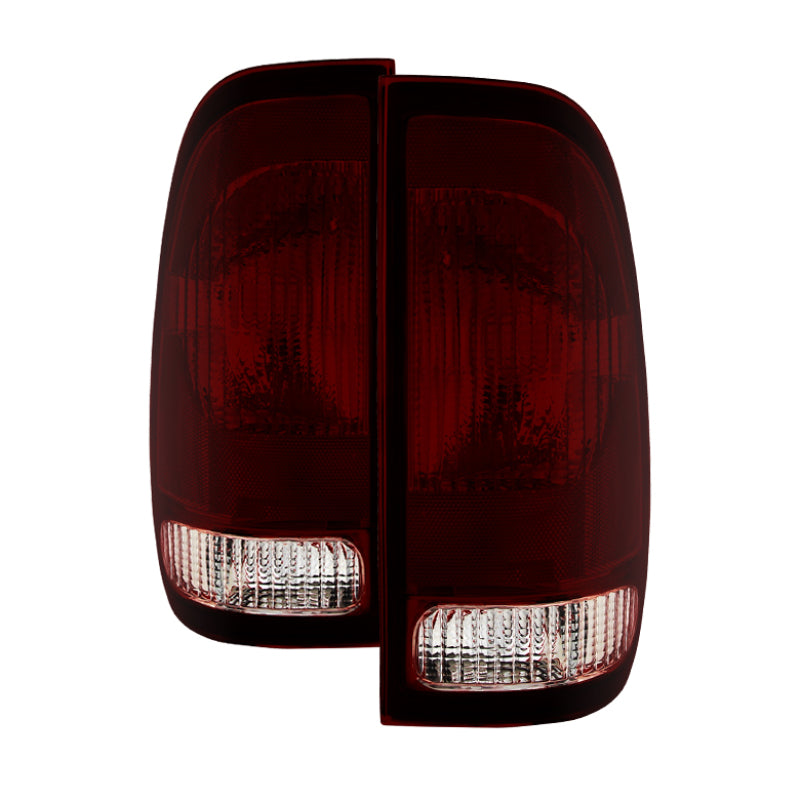 SPYDER Xtune F150 Heritage Styleside 04 OEM Style Tail Lights Red Smoked ALT-JH-FF15097-OE-RSM 9030994 9030994 Photo - Primary